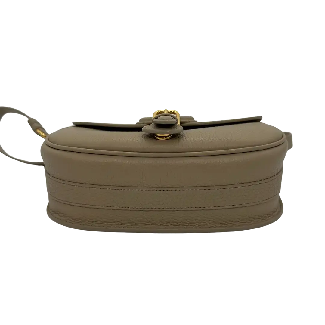 Christian Dior mittelgroße Bobby beige Leder Fullset / sehr gut Dior