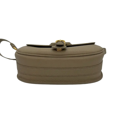 Christian Dior mittelgroße Bobby beige Leder Fullset / sehr gut Dior