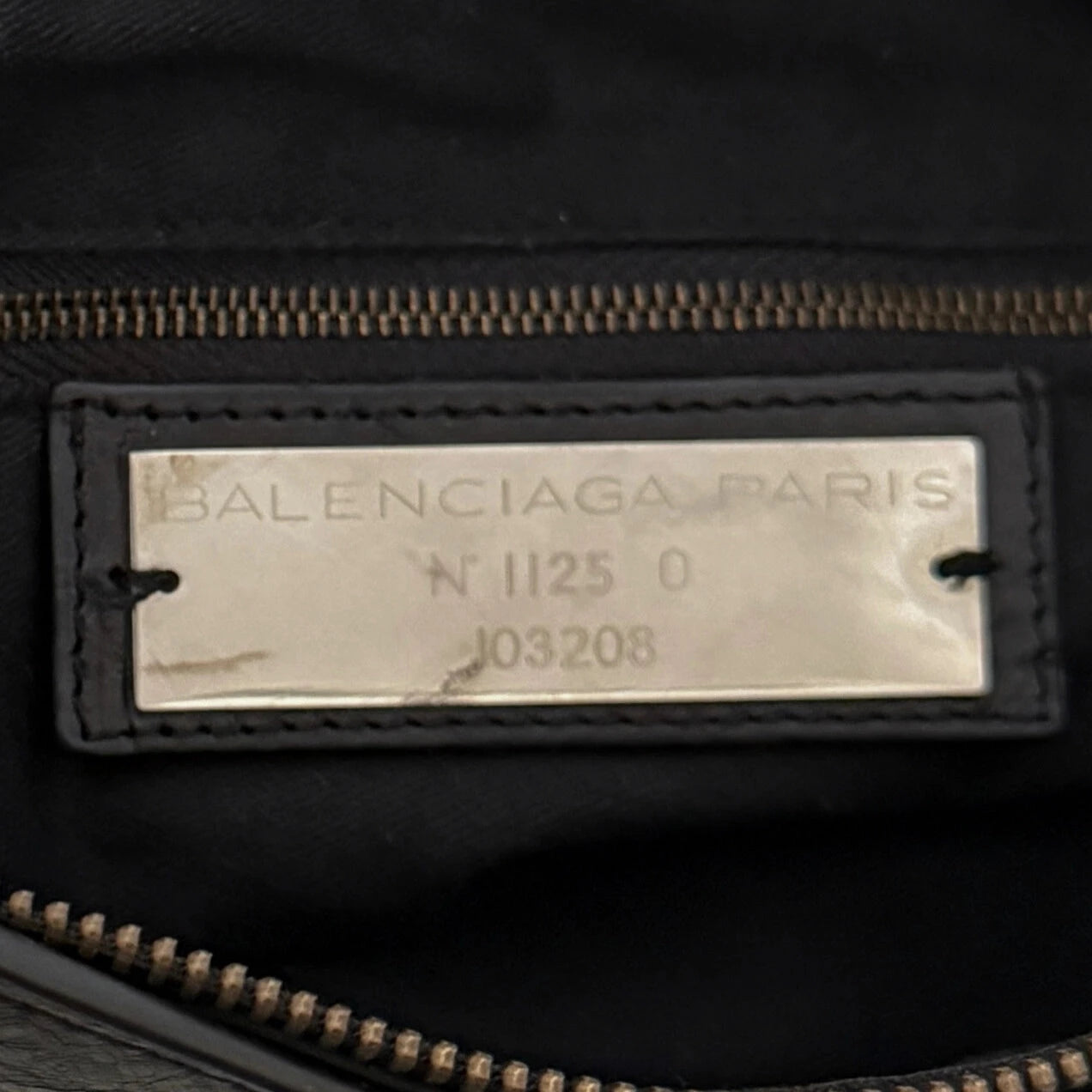 Balenciaga Le City Bag Mittelgroß Schwarz / sehr gut Balenciaga