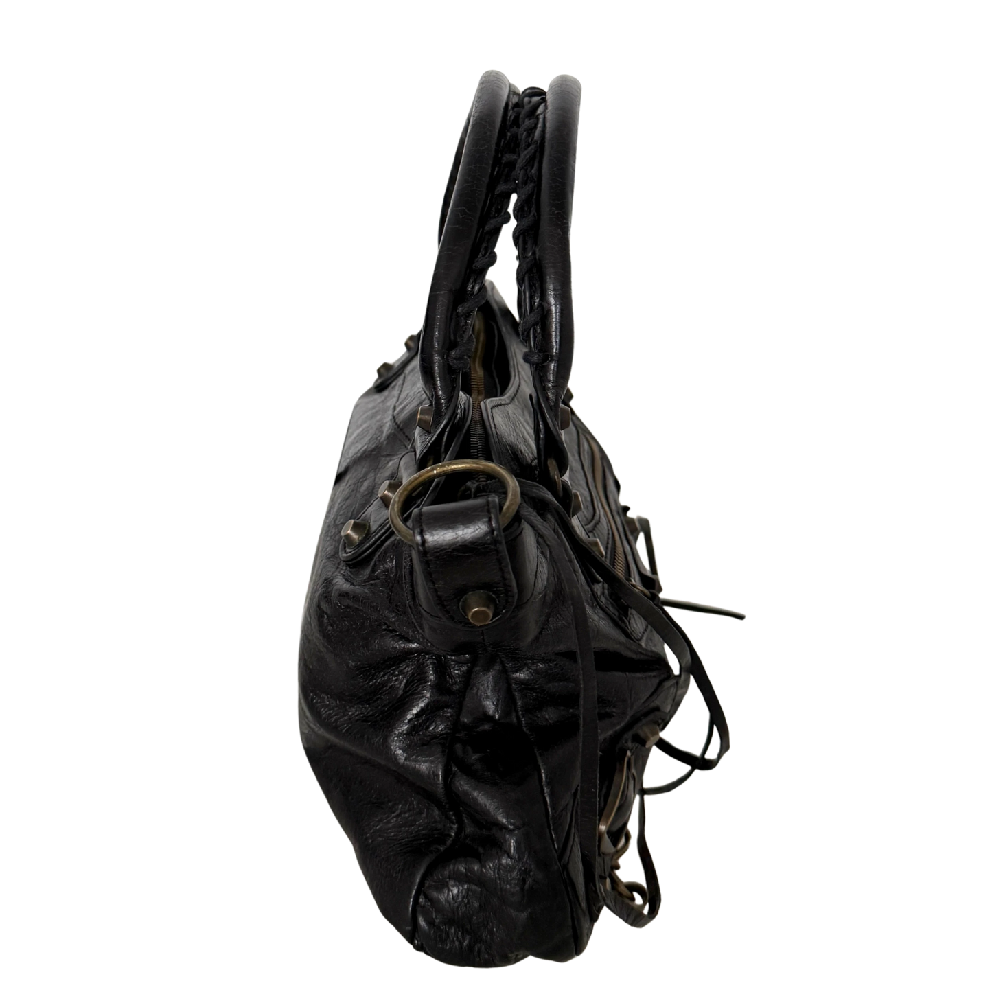 Balenciaga Le City Bag Mittelgroß Schwarz / sehr gut Balenciaga