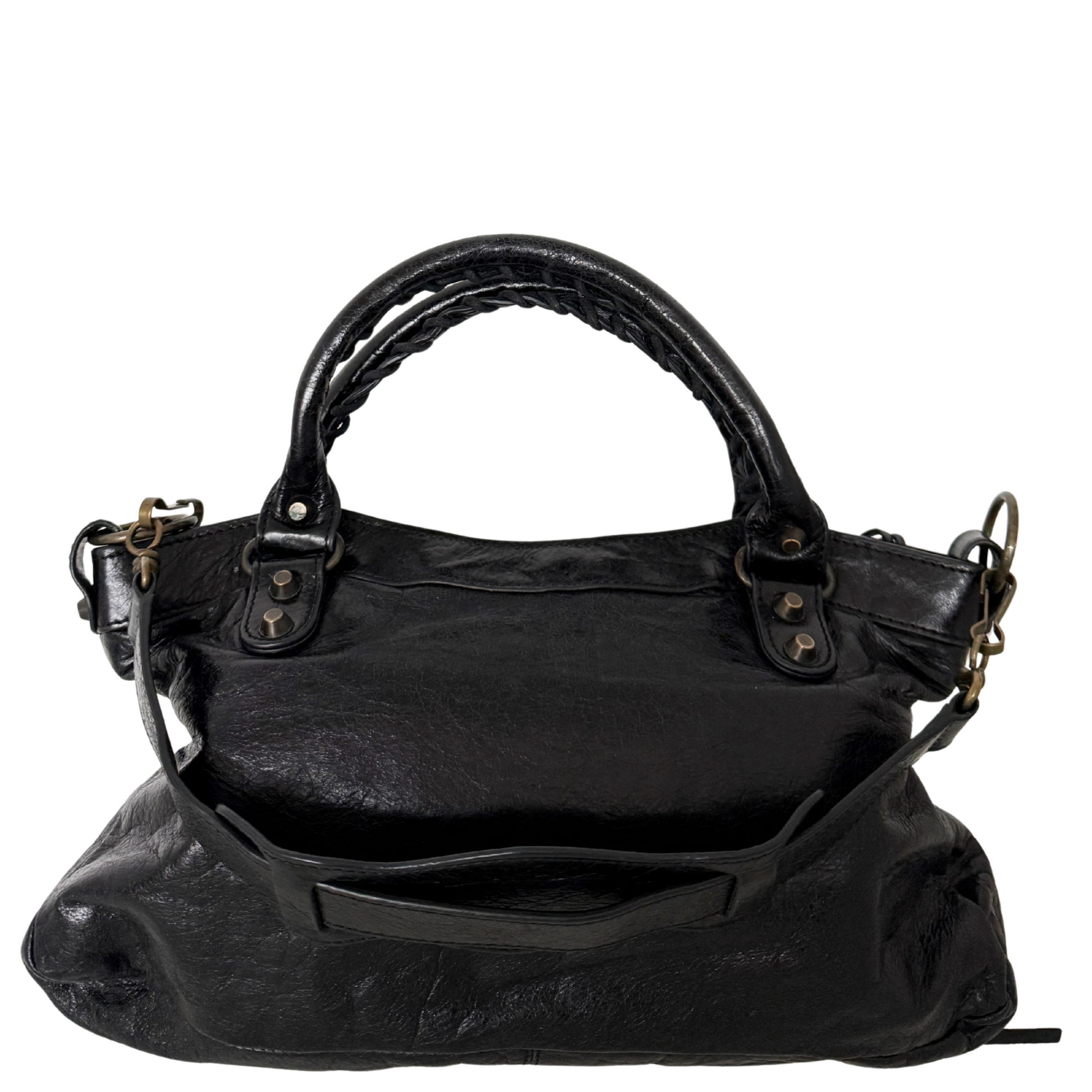 Balenciaga Le City Bag Klein Schwarz / sehr gut Balenciaga