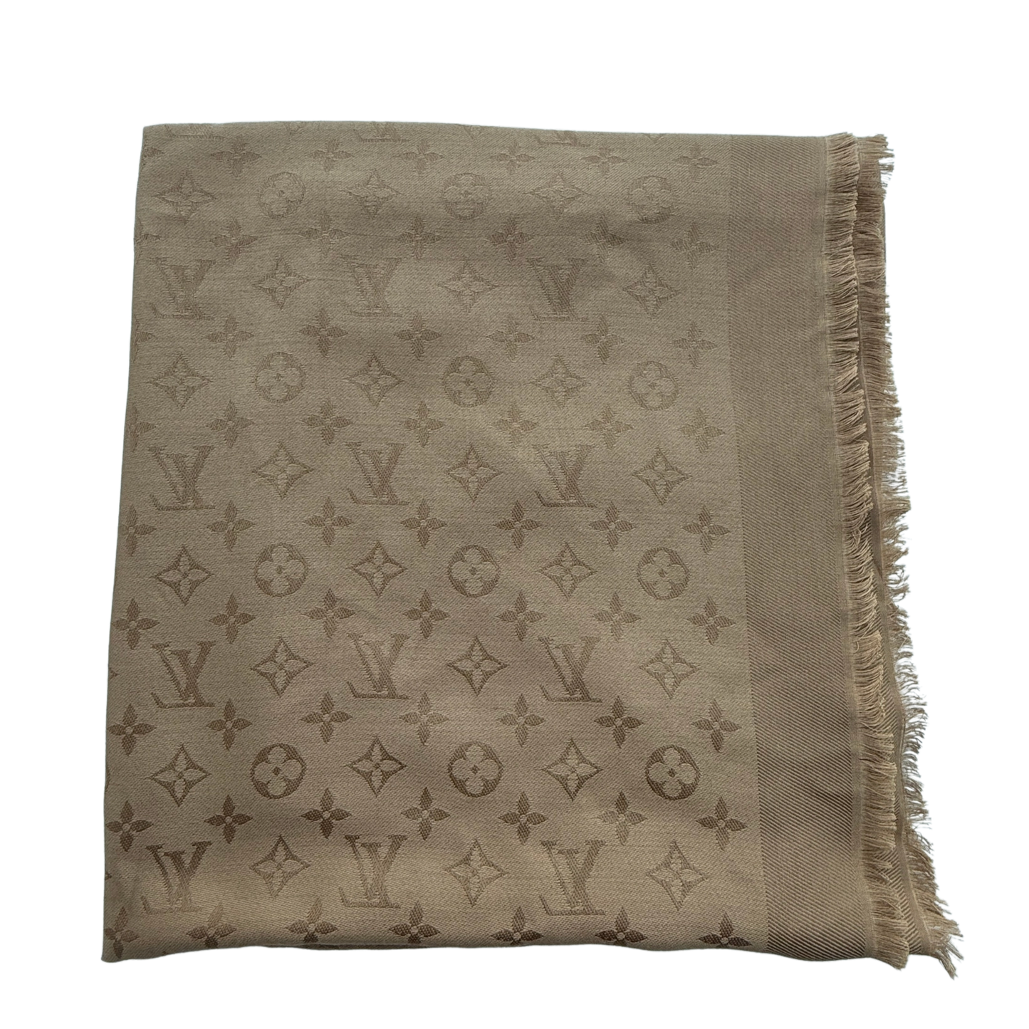 Louis Vuitton Monogram Classic Tuch Karamell Fullset / sehr gut Louis Vuitton