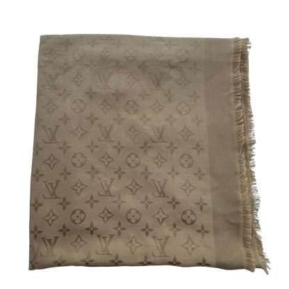 Louis Vuitton Monogram Classic Tuch Karamell Fullset / sehr gut Louis Vuitton