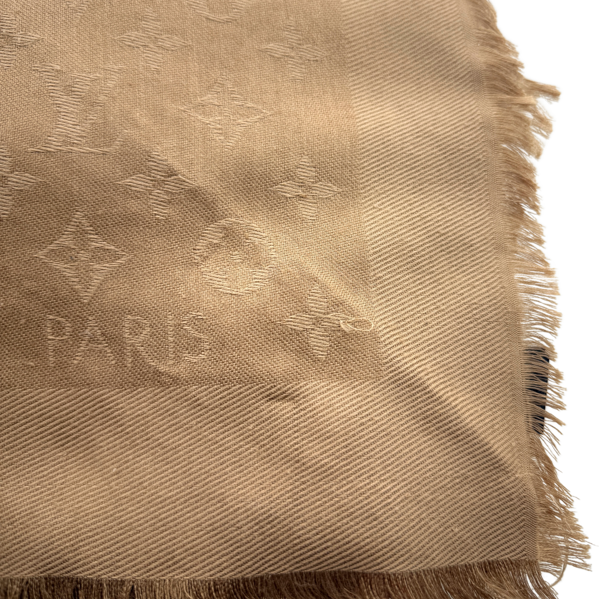 Louis Vuitton Monogram Classic Tuch Karamell Fullset / sehr gut Louis Vuitton