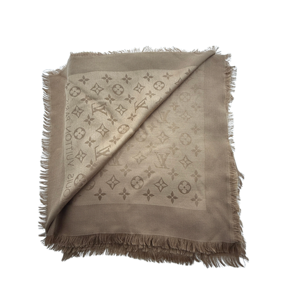 Louis Vuitton Monogram Classic Tuch Karamell Fullset / sehr gut Louis Vuitton