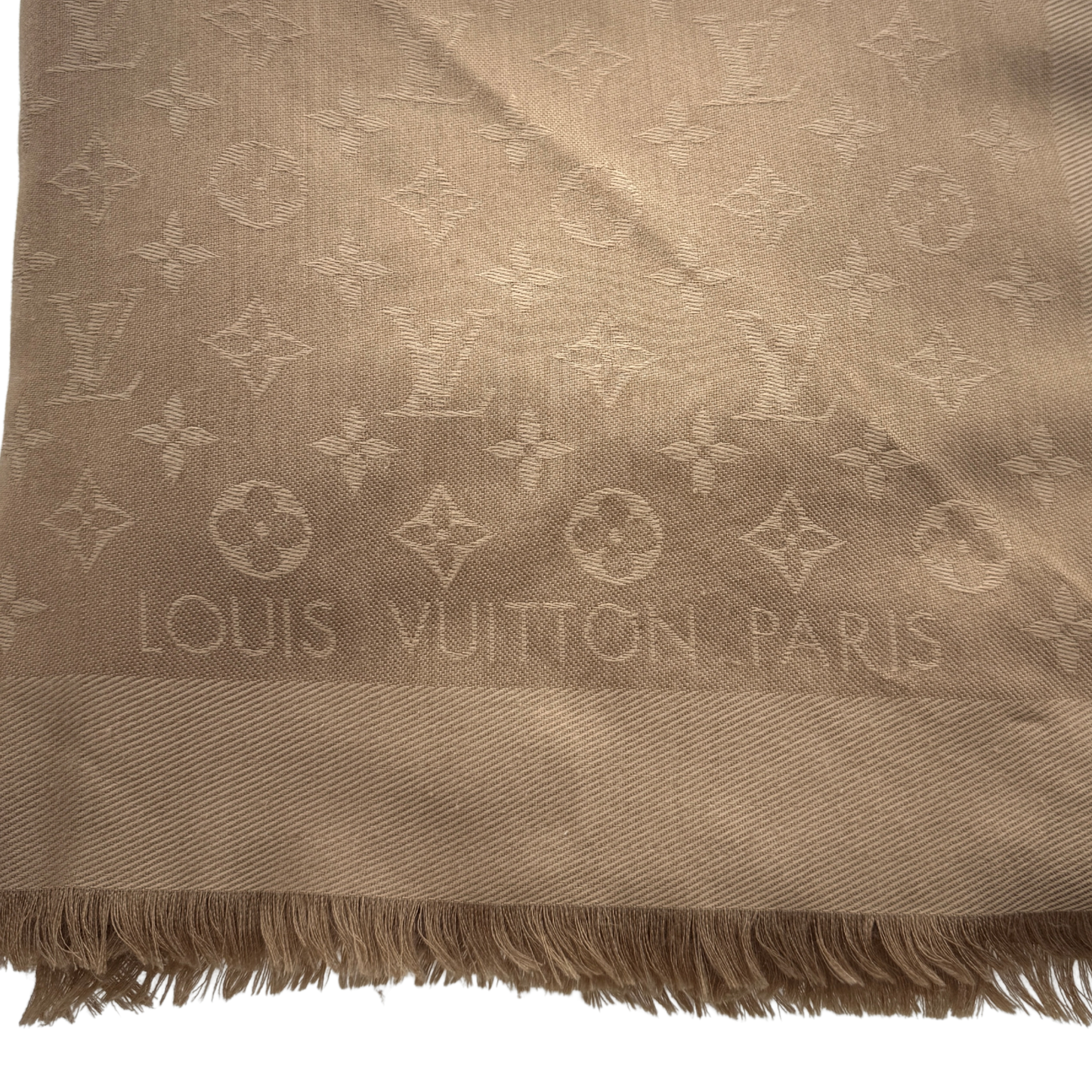 Louis Vuitton Monogram Classic Tuch Karamell Fullset / sehr gut Louis Vuitton