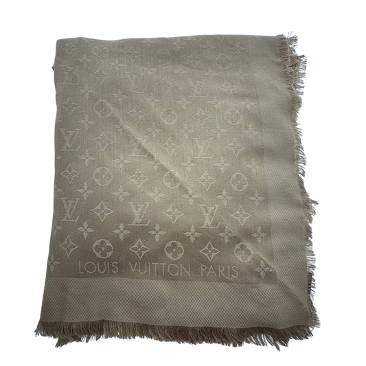 Louis Vuitton Monogram Classic Tuch Karamell Fullset / sehr gut Louis Vuitton