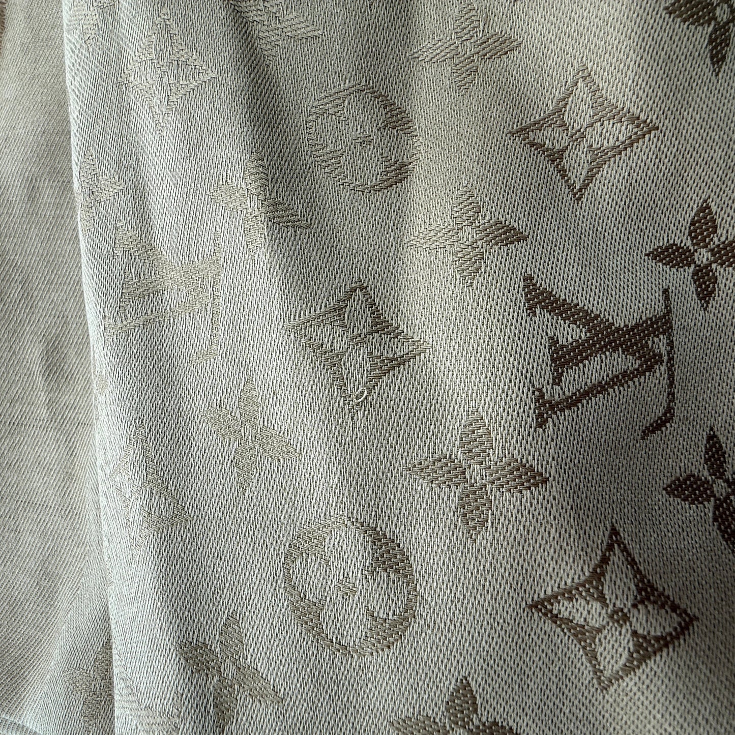 Louis Vuitton Monogram Classic Tuch Karamell Fullset / sehr gut Louis Vuitton