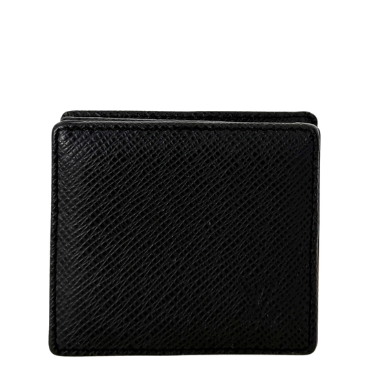 Louis Vuitton Coin Geldbörse Schwarz / sehr gut Louis Vuitton