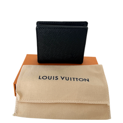 Louis Vuitton Coin Geldbörse Schwarz / sehr gut Louis Vuitton