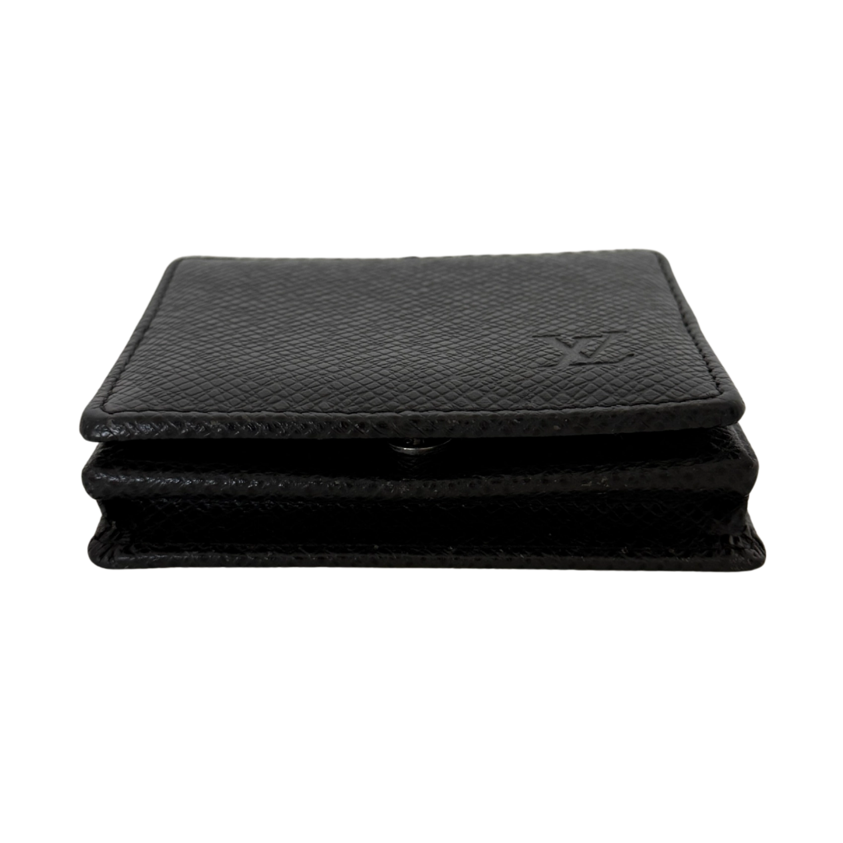 Louis Vuitton Coin Geldbörse Schwarz / sehr gut Louis Vuitton