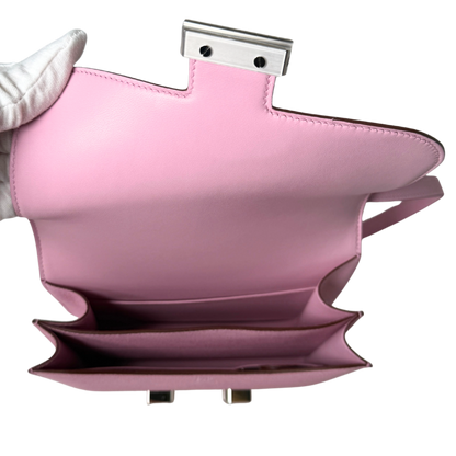 Hermès Constance 18 Epsom Leder Mauve Sylvestre Fullset / neuwertig