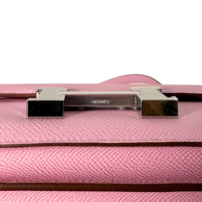 Hermès Constance 18 Epsom Leder Mauve Sylvestre Fullset / neuwertig