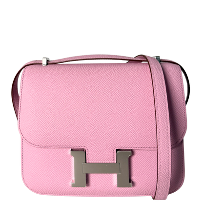 Hermès Constance 18 Epsom Leder Mauve Sylvestre Fullset / neuwertig