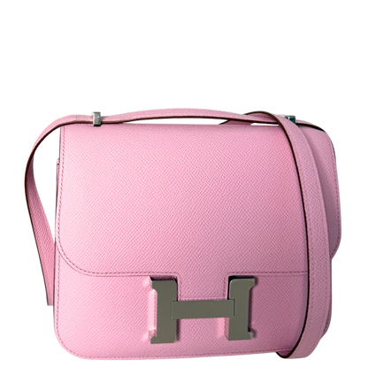 Hermès Constance 18 Epsom Leder Mauve Sylvestre Fullset / neuwertig