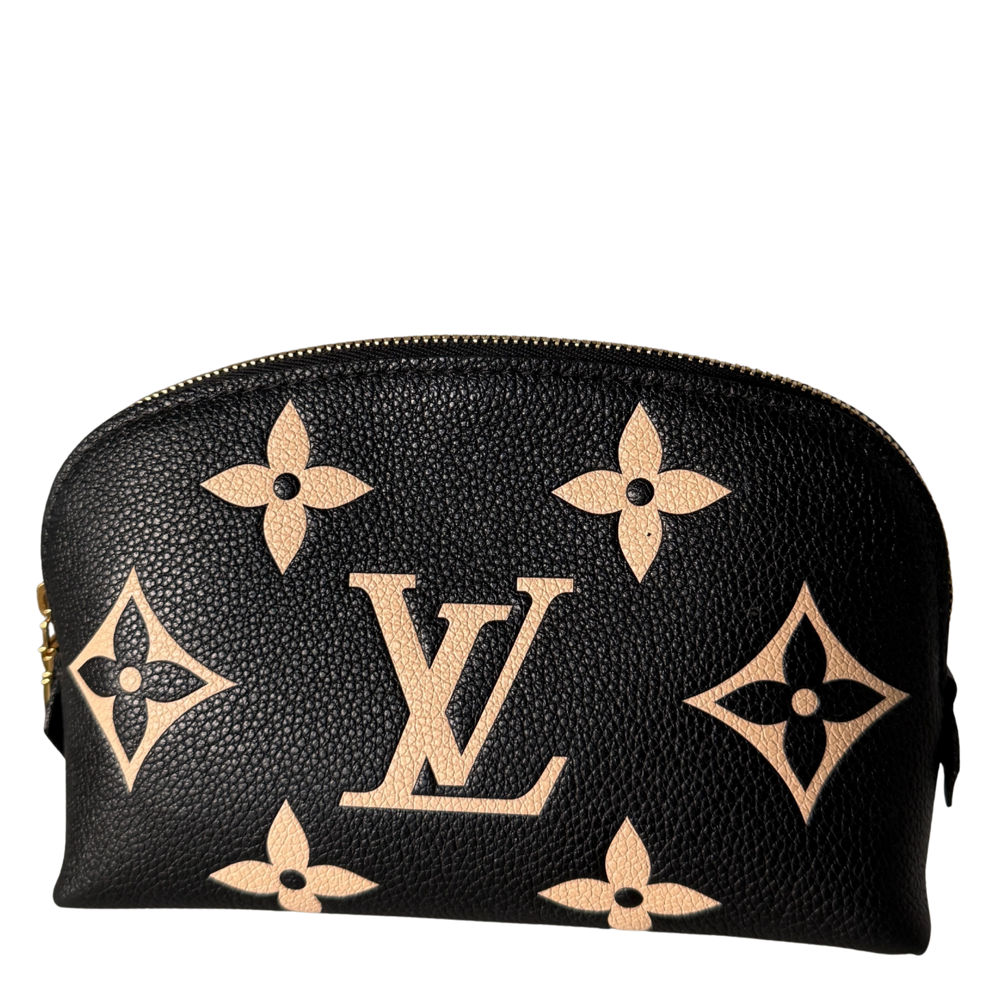 Louis Vuitton Cosmetic Pouch PM Monogram Empreinte Schwarz / sehr gut