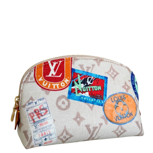 Louis Vuitton Cosmetic Pouch PM Dune Monogram Canvas Beige Fullset / neuwertig