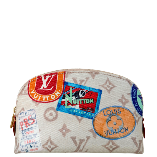 Louis Vuitton Cosmetic Pouch PM Dune Monogram Canvas Beige Fullset / neuwertig