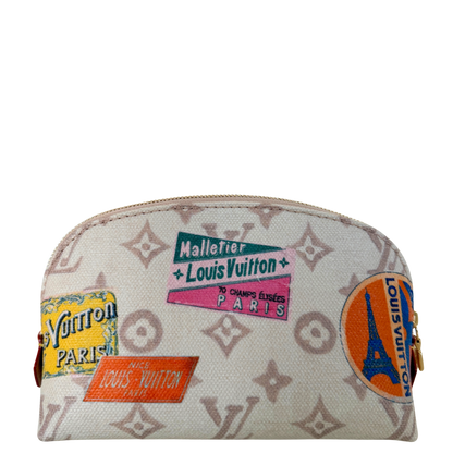 Louis Vuitton Cosmetic Pouch PM Dune Monogram Canvas Beige Fullset / neuwertig