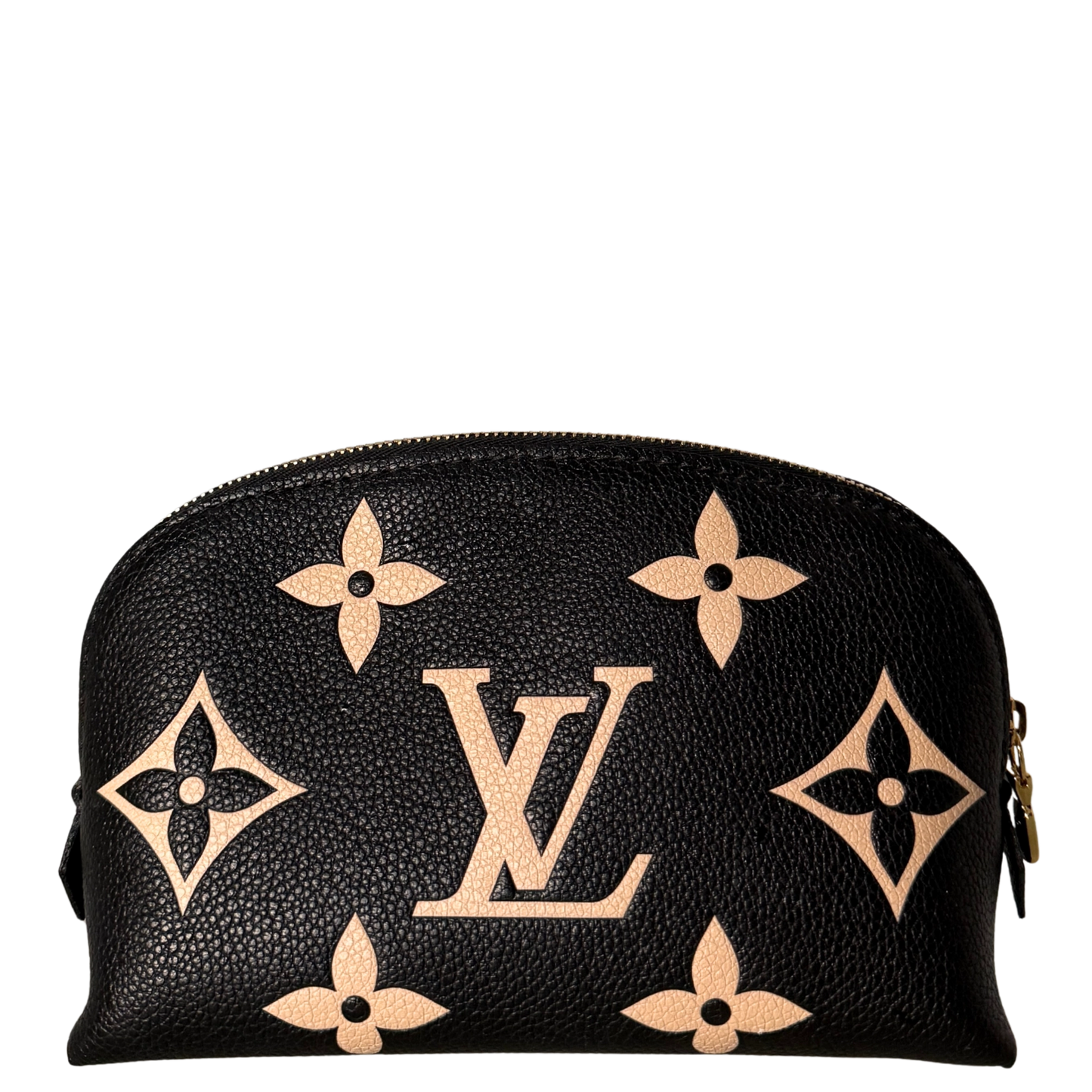 Louis Vuitton Cosmetic Pouch PM Monogram Empreinte Schwarz / sehr gut