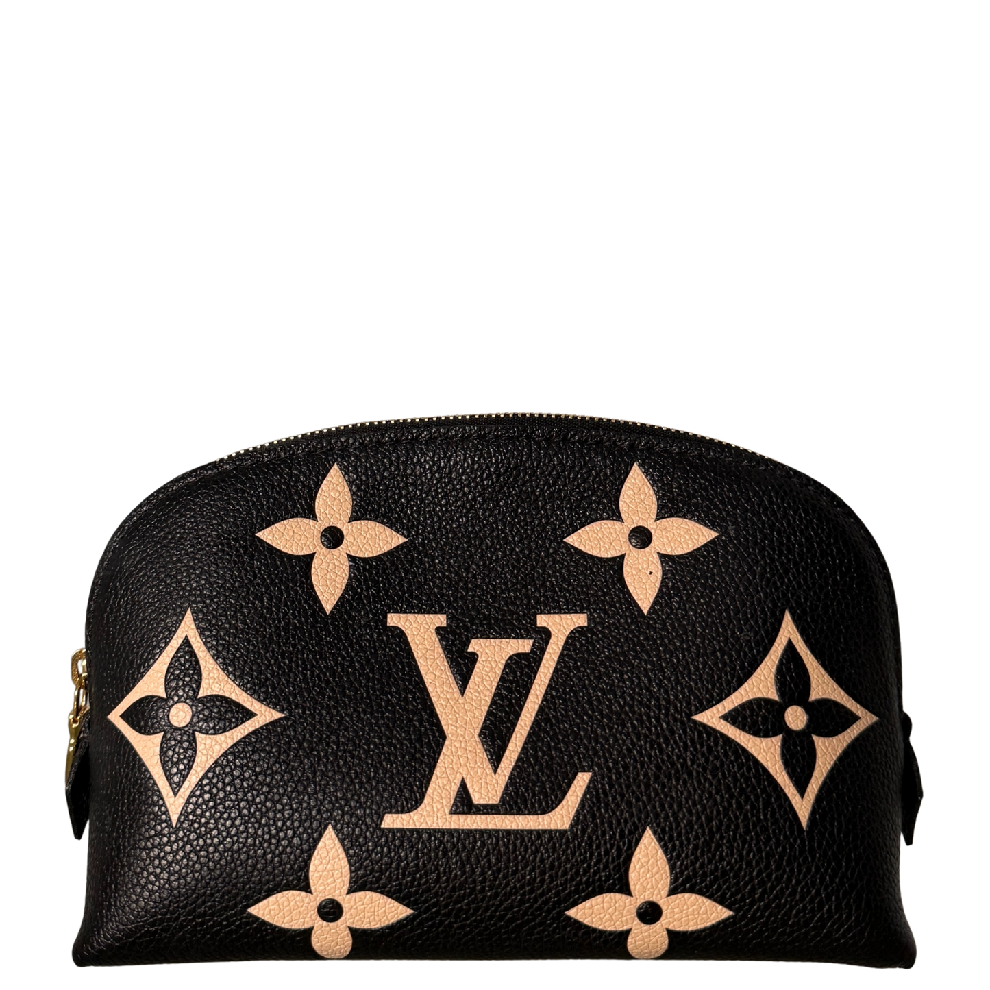 Louis Vuitton Cosmetic Pouch PM Monogram Empreinte Schwarz / sehr gut