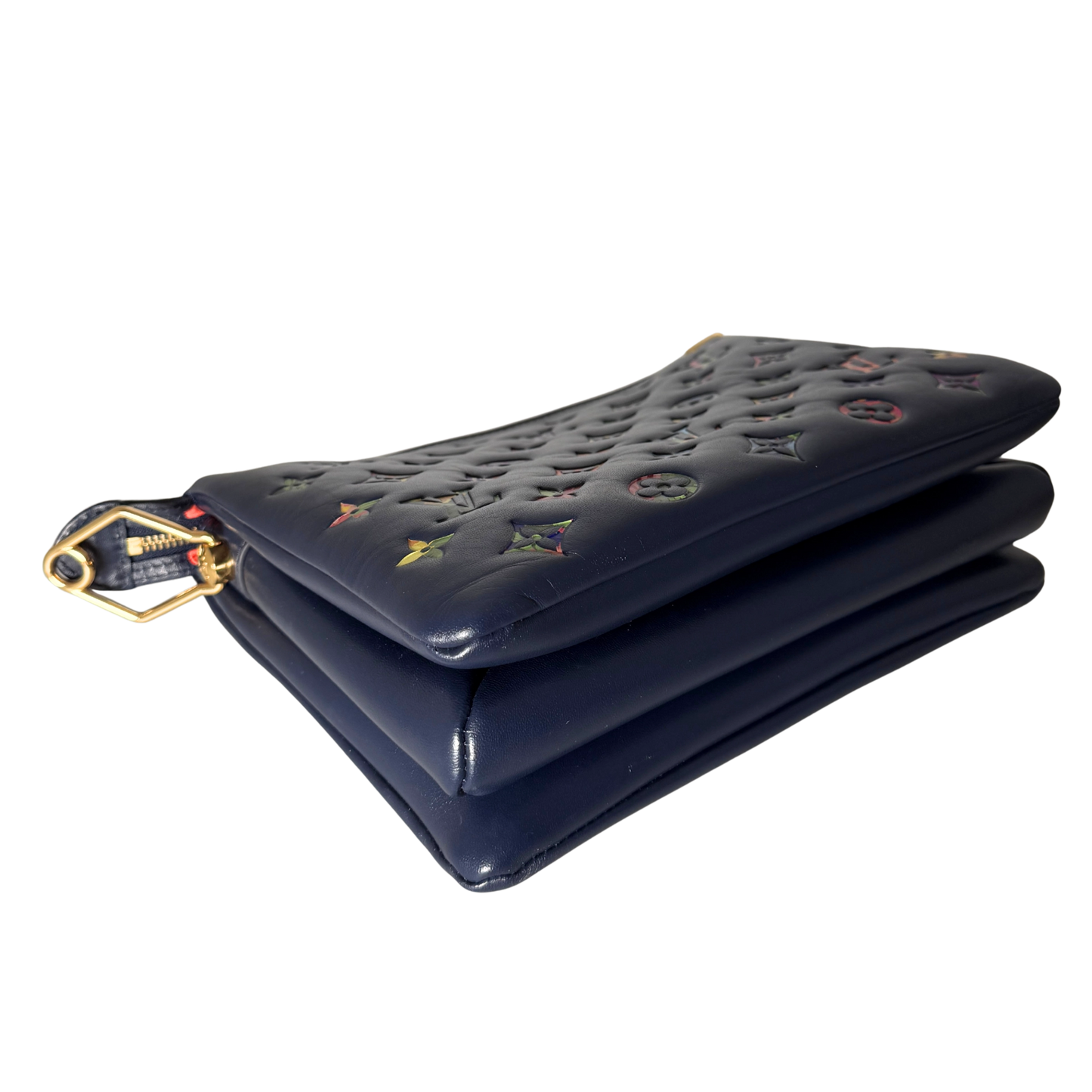 Louis Vuitton Coussin PM Garden Navyblau / sehr gut