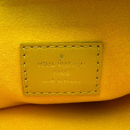 Louis Vuitton Monogram Empreinte PM Coussin Handtasche Gelb / gut Louis Vuitton