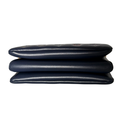 Louis Vuitton Coussin PM Garden Navyblau / sehr gut