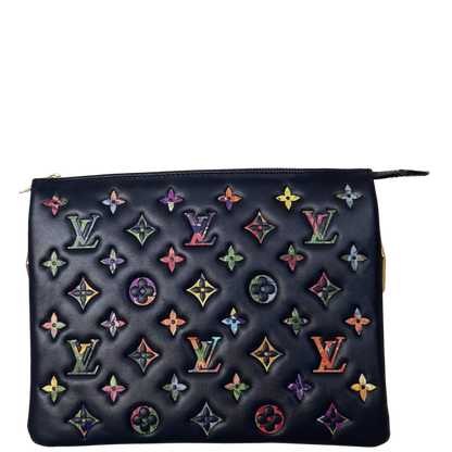 Louis Vuitton Coussin PM Garden Navyblau / sehr gut