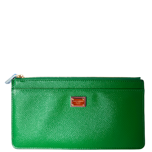 Dolce & Gabbana Geldbörse Grün / neuwertig Dolce & Gabbana