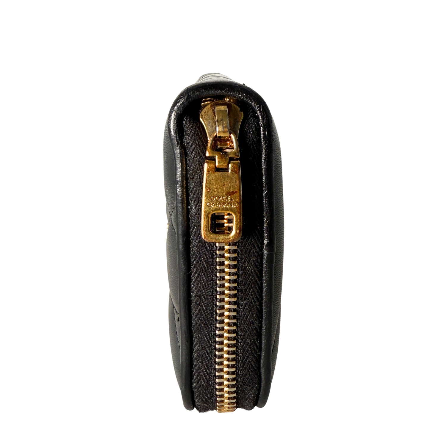 Dolce & Gabbana Devotion Geldbörse Schwarz / sehr gut