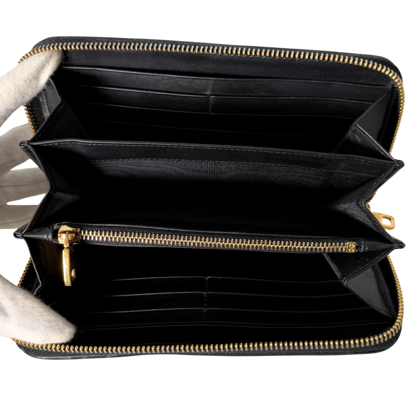 Dolce & Gabbana Devotion Geldbörse Schwarz / sehr gut