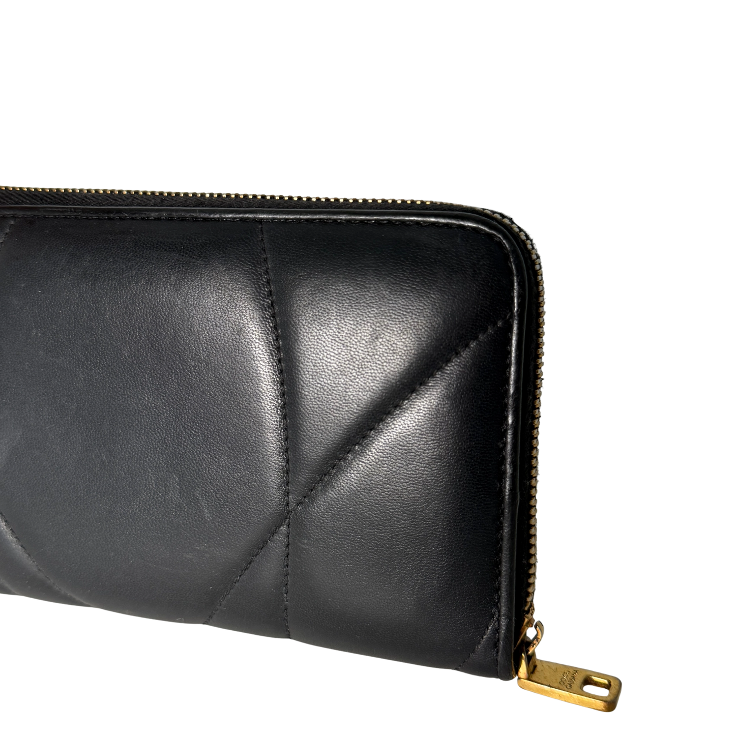 Dolce & Gabbana Devotion Geldbörse Schwarz / sehr gut