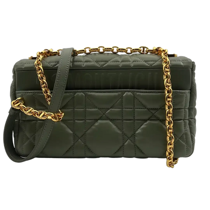 Kopie von MITTELGROSSE DIOR CARO TASCHE schwarz Leder Echtheitscheck.de