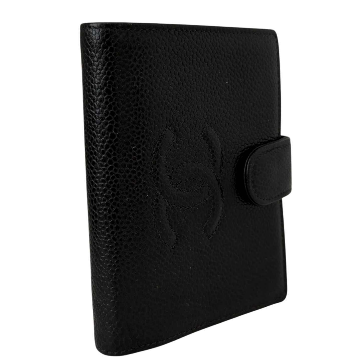 Chanel Timeless CC French Wallet Kaviar Leder schwarz  / sehr gut Chanel