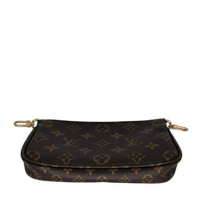 Louis Vuitton Multi Pochette Accessoires Monogram Khaki Fullset / sehr gut Louis Vuitton