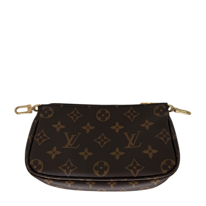 Louis Vuitton Multi Pochette Accessoires Monogram Khaki Fullset / sehr gut Louis Vuitton