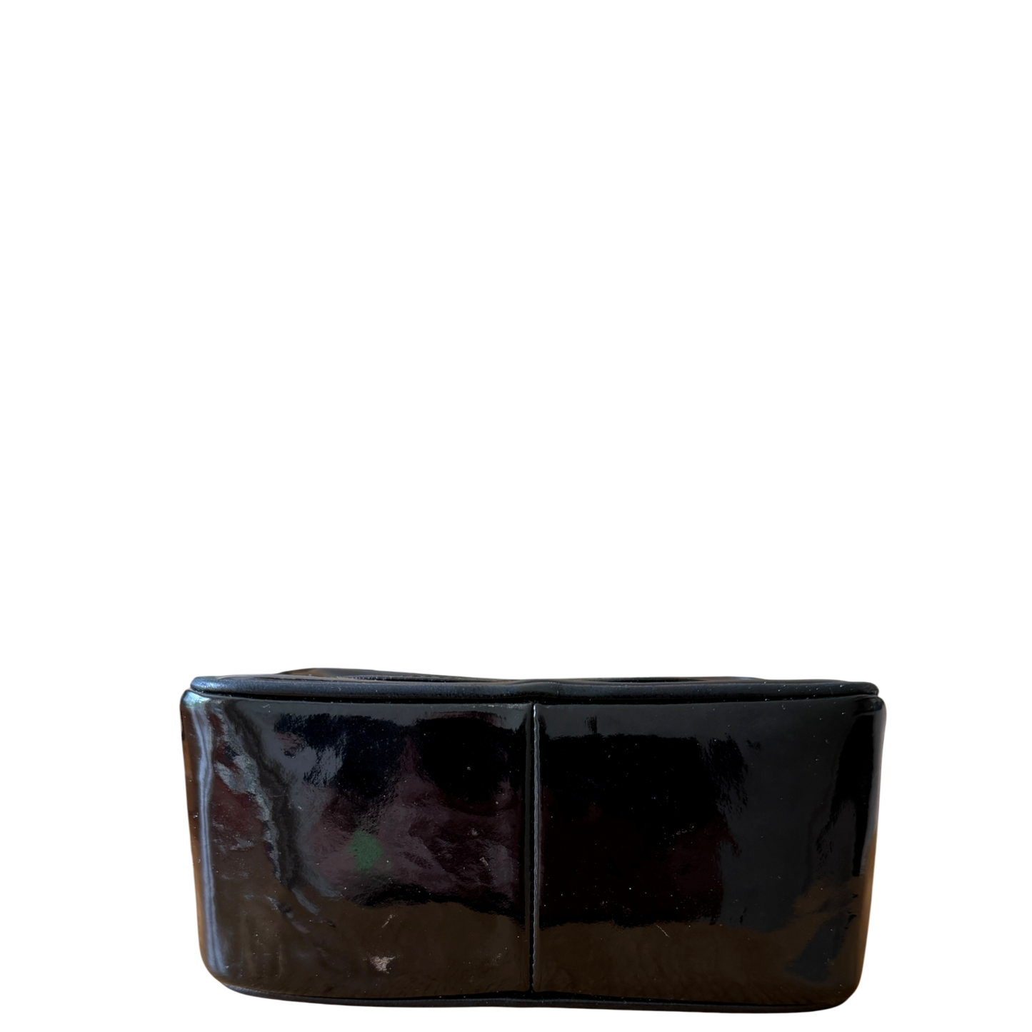 Chanel Vintage Lackleder Camerabag GHW / gut Chanel