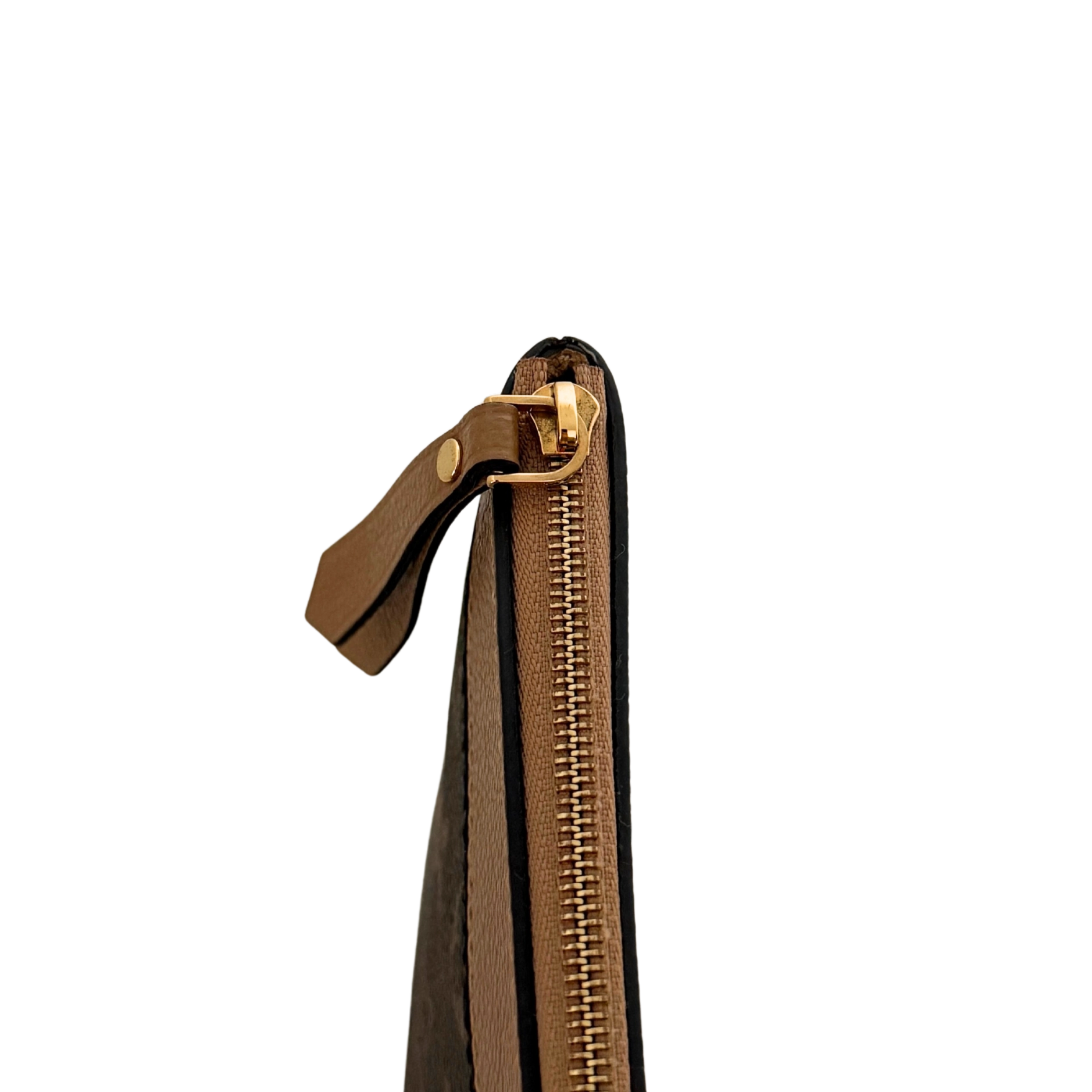 Louis Vuitton Daily Pouch Sesame Monogram Canvas Braun / neuwertig Louis Vuitton