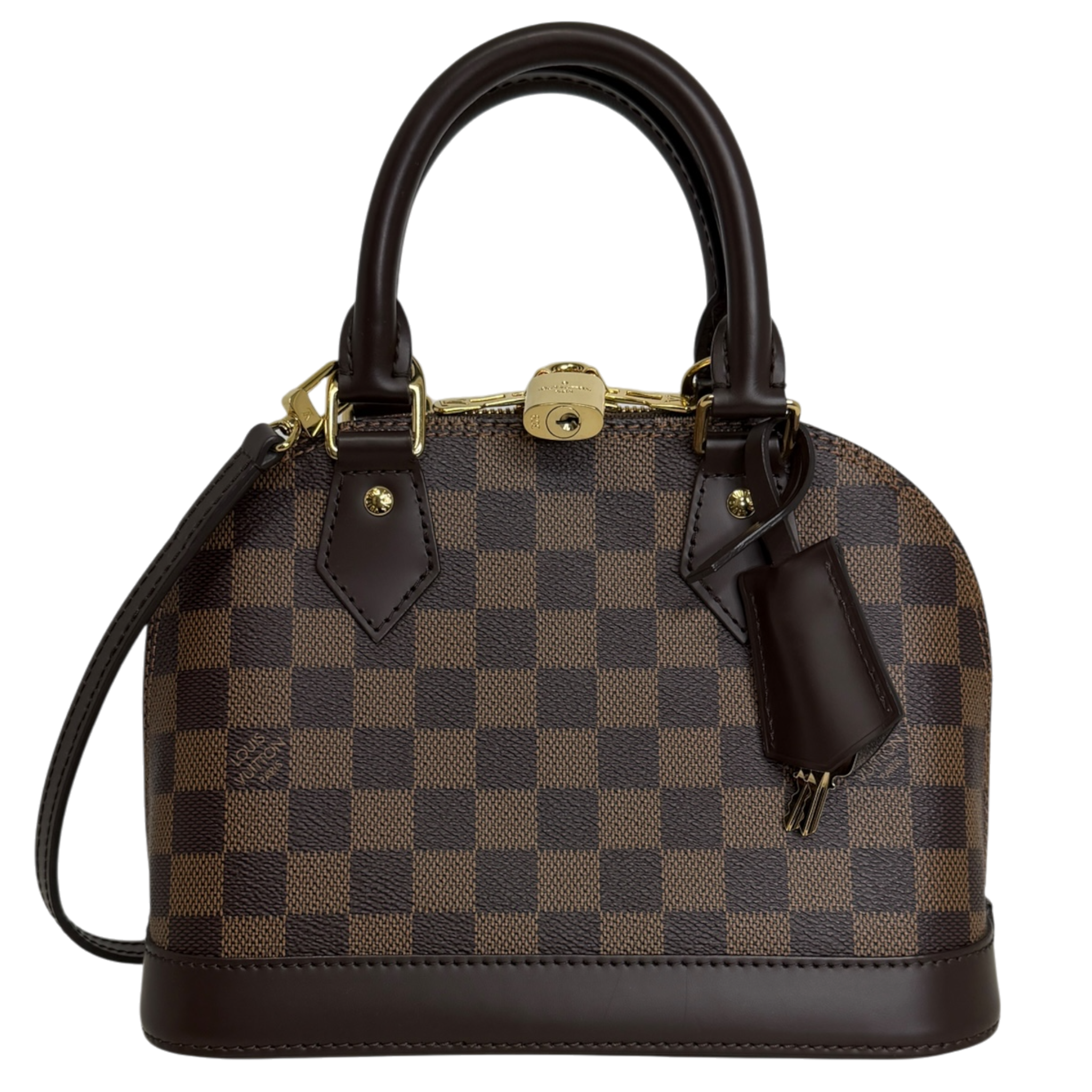 Louis Vuitton Alma BB Damier Ebene Fullset / neuwertig Louis Vuitton