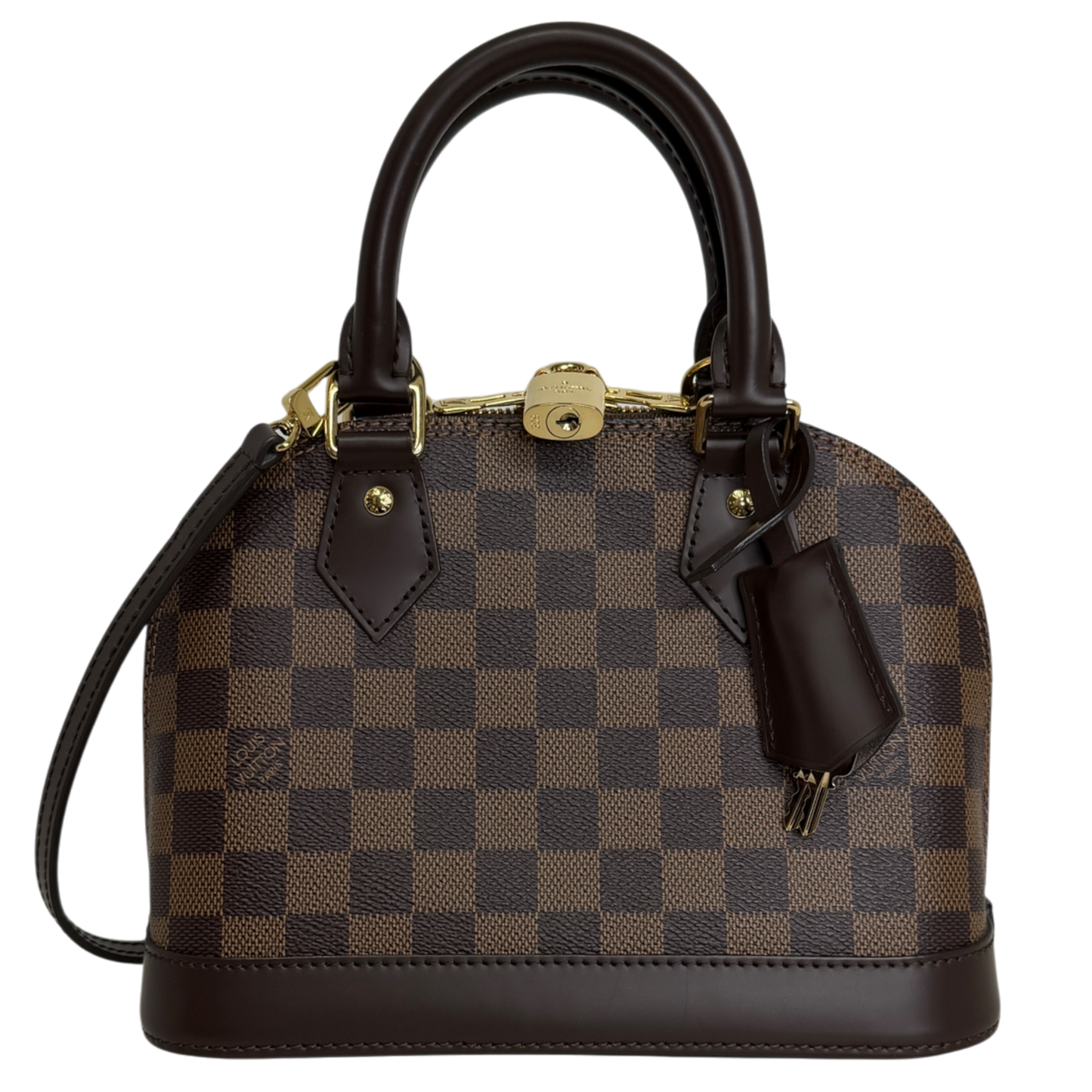 Louis Vuitton Alma BB Damier Ebene Fullset / neuwertig Louis Vuitton