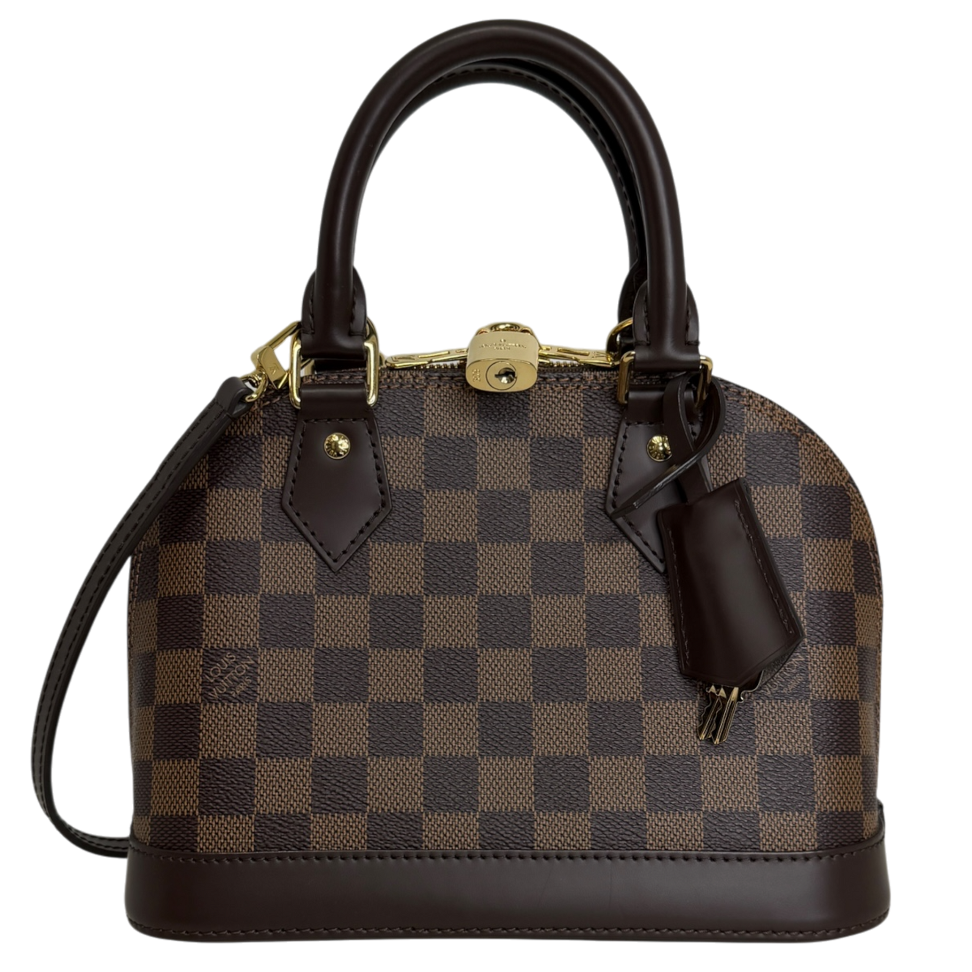 Louis Vuitton Alma BB Damier Ebene Fullset / neuwertig Louis Vuitton
