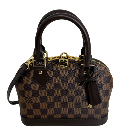 Louis Vuitton Alma BB Damier Ebene Fullset / neuwertig Louis Vuitton