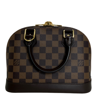 Louis Vuitton Alma BB Damier Ebene Fullset / neuwertig Louis Vuitton