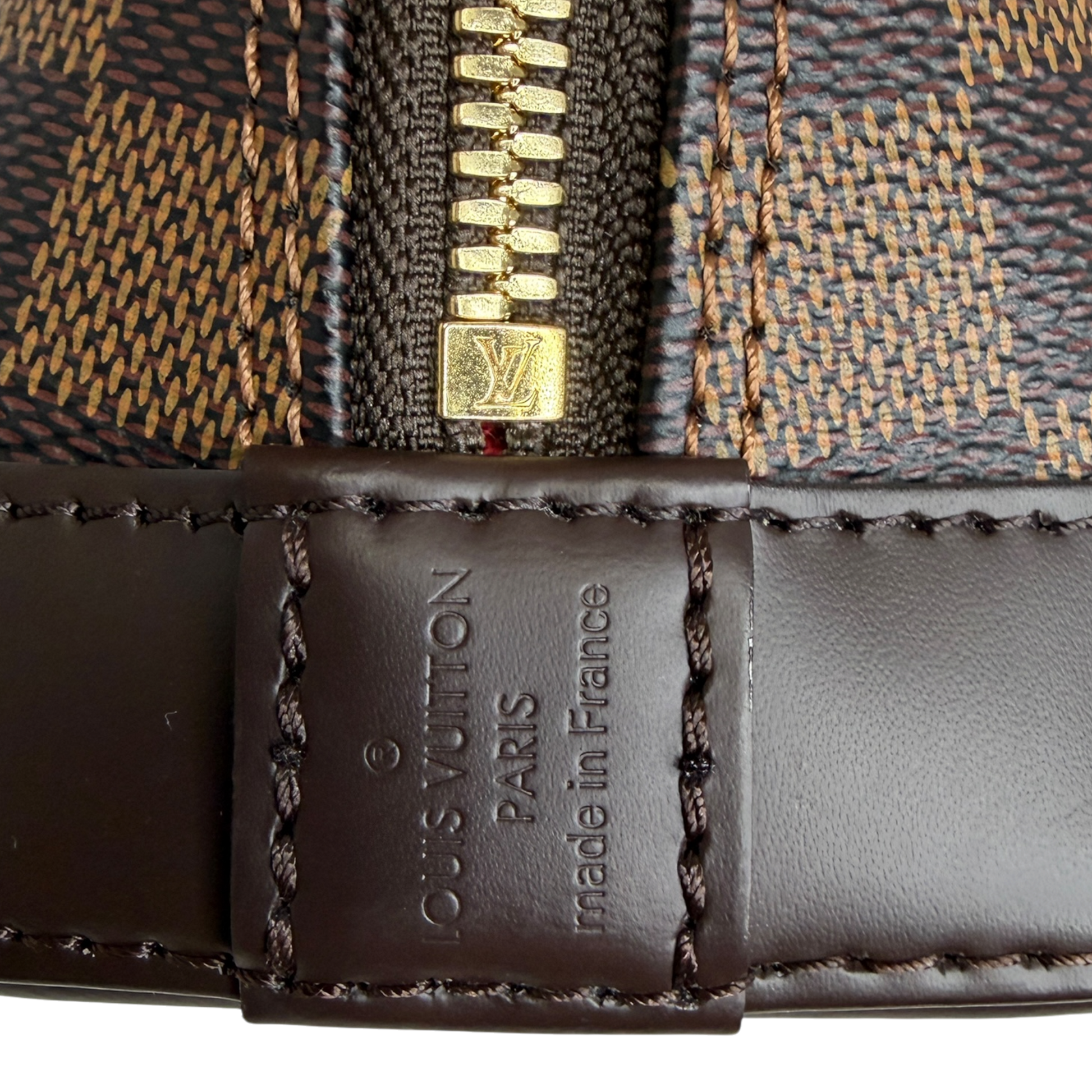 Louis Vuitton Alma BB Damier Ebene Fullset / neuwertig Louis Vuitton