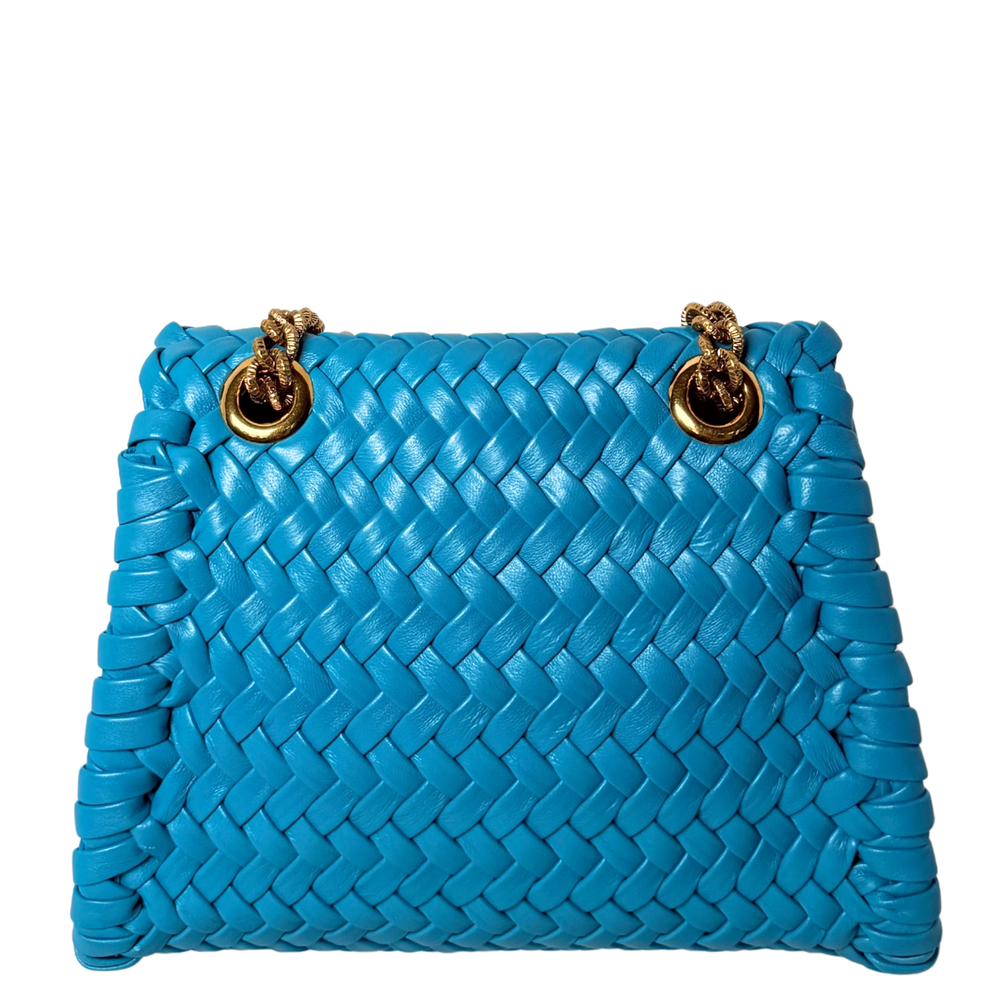 Dolce & Gabbana kleine Devotion Umhängetasche Blau / neuwertig Dolce & Gabbana