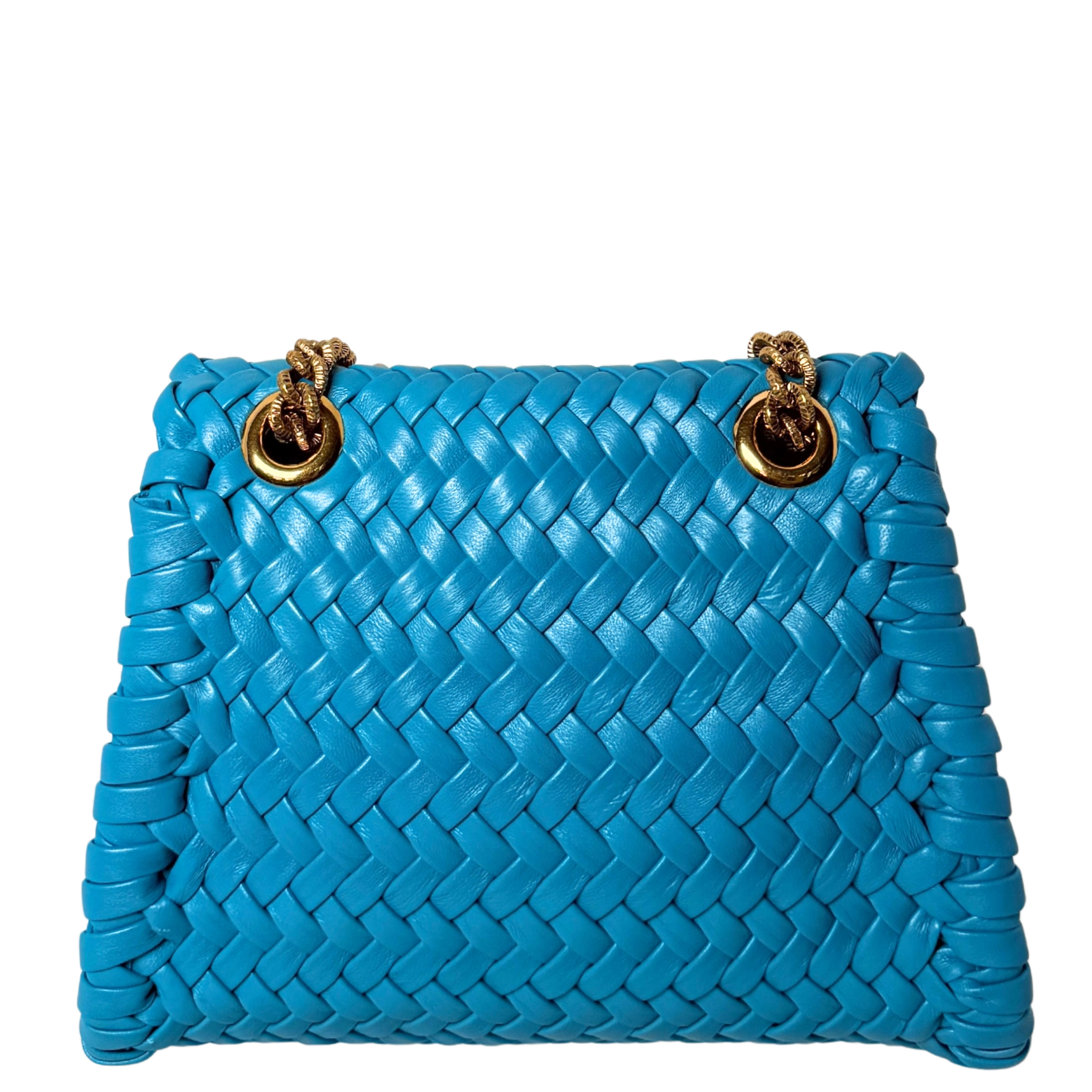 Dolce & Gabbana kleine Devotion Umhängetasche Blau / neuwertig Dolce & Gabbana