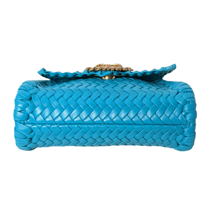 Dolce & Gabbana kleine Devotion Umhängetasche Blau / neuwertig Dolce & Gabbana