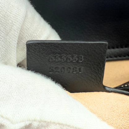 Gucci Großer Diana Bamboo Shopper Schwarz / sehr gut Gucci