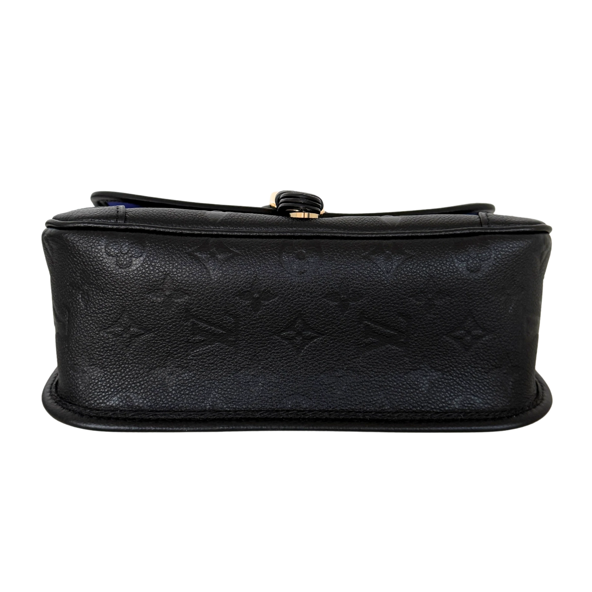 Louis Vuitton Diane Monogram Empreinte Leder Handtasche M46386 Schwarz Fullset / neuwertig Louis Vuitton